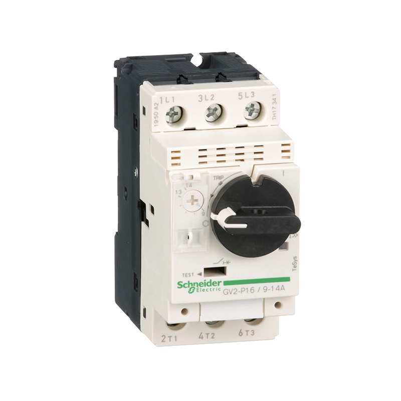 Guardamotor magnetotérmico TeSys GV2P tripolar de 9/14A 100kA